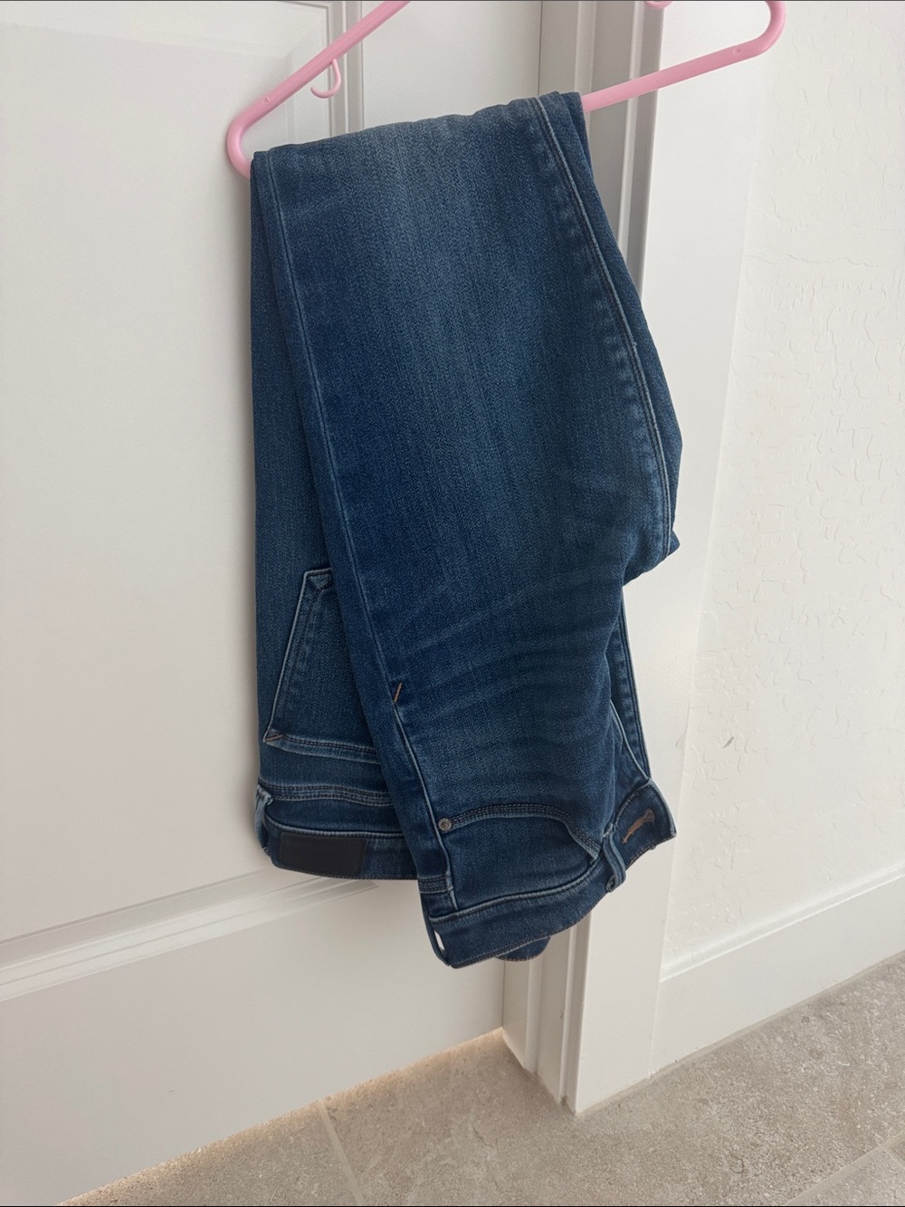 Express Women's Dark Blue Skinny Jeans